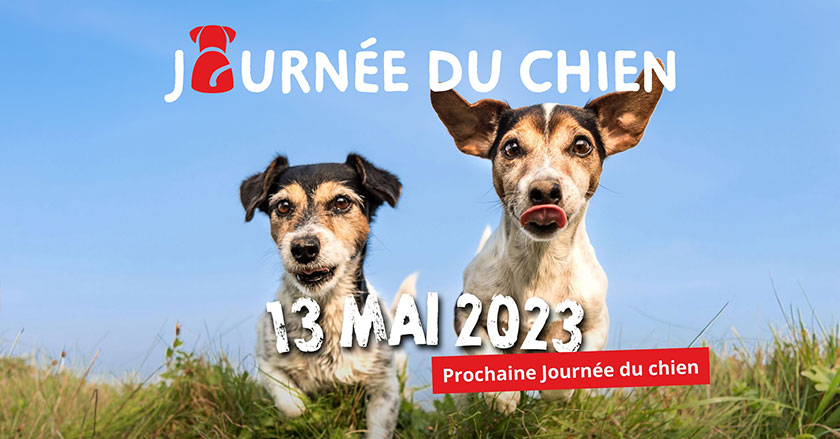 La journée du chien aura lieu le 13 mai 2023 à Monthey, Valais.