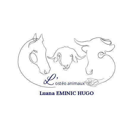 Logo L'Ostéo Animaux